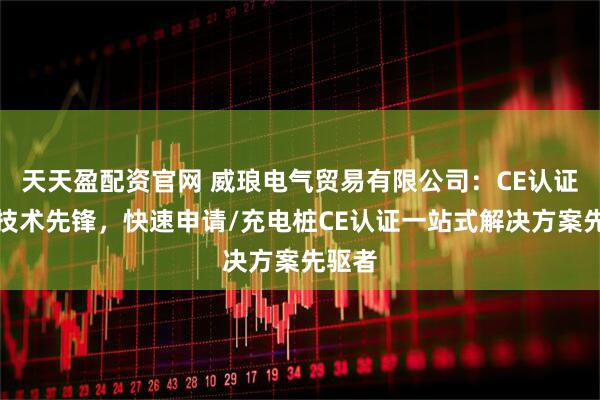 天天盈配资官网 威琅电气贸易有限公司：CE认证领域技术先锋，快速申请/充电桩CE认证一站式解决方案先驱者